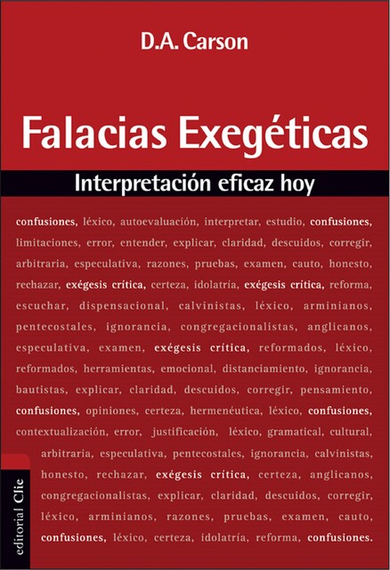Falacias exegéticas, Donald A. Carson