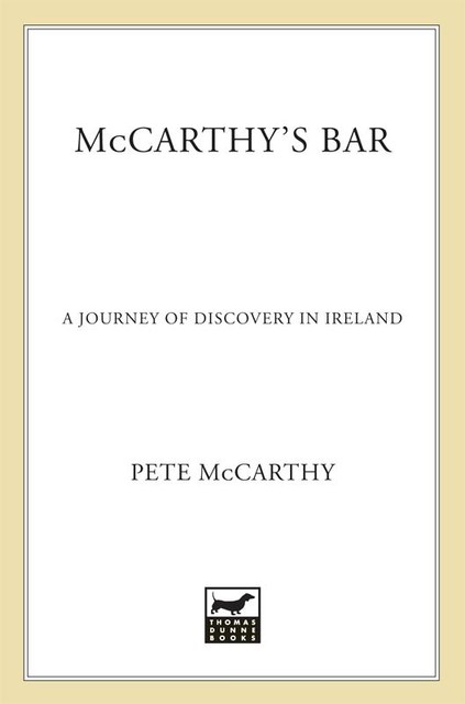 McCarthy's Bar, Pete McCarthy