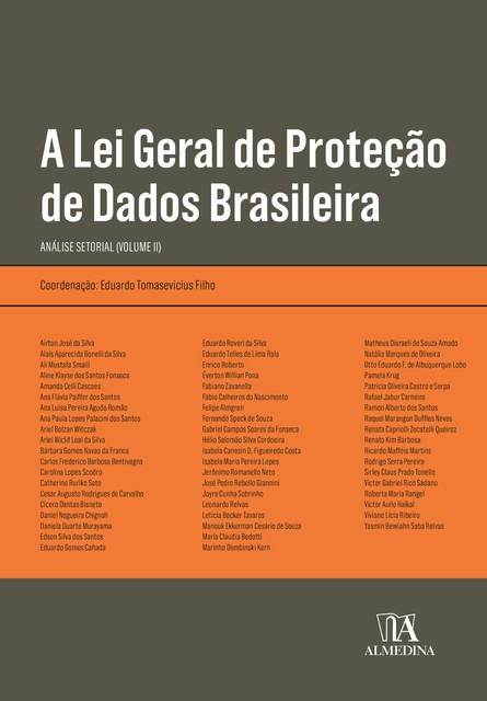A Lei Geral de Proteção de Dados Brasileira, Eduardo Tomasevicius Filho