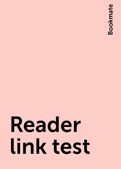 Reader link test, Bookmate