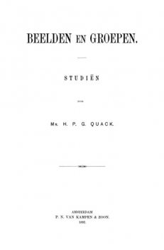 Beelden en groepen, H.P. G. Quack