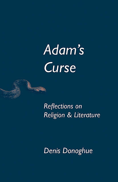 Adam's Curse, Denis Donoghue
