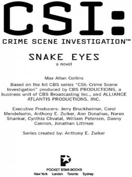 Snake Eyes, Max Allan Collins