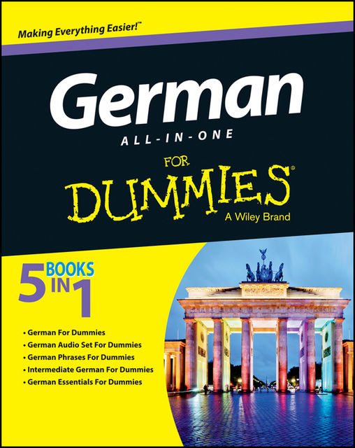 German All-in-One For Dummies, Consumer Dummies
