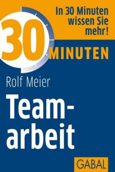 30 Minuten Teamarbeit, Rolf Meier
