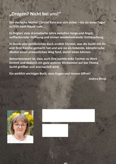 “Aber Mama – wir kiffen doch nur!”, Christel – Irene Falk