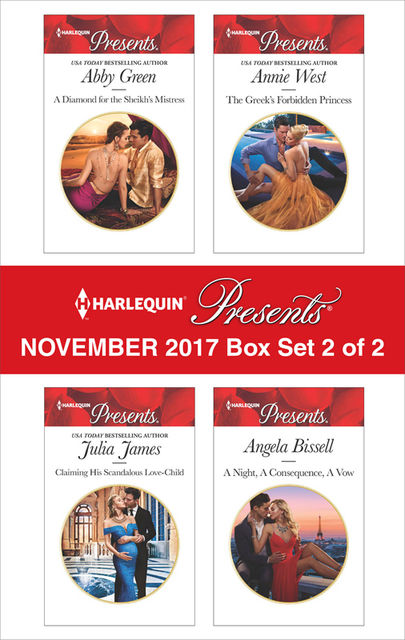 Harlequin Presents November 2017 – Box Set 2 of 2, Annie West, Abby Green, Julia James, Angela Bissell