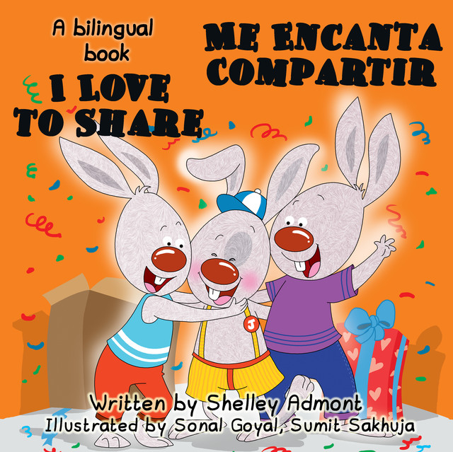 I Love to Share Me Encanta Compartir, Shelley Admont