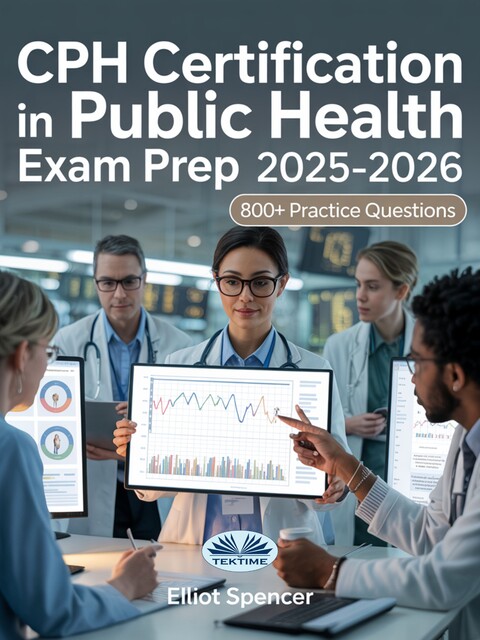 CPH Certification In Public Health Exam Prep 2025–2026-Study Guide With 800+ Practice Questions, Detailed Answer Explanations & Expert Test-Taking Strategy, Elliot Spencer