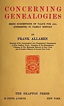 Concerning Genealogies, Frank Allaben