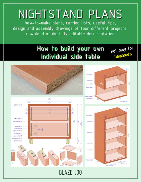 Nightstand plans, Blaze Joo