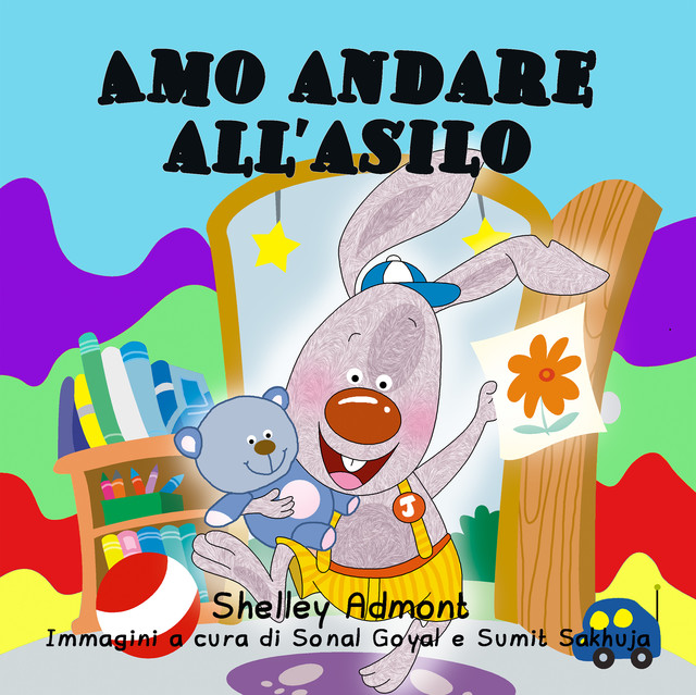 Amo andare all’asilo, KidKiddos Books, Shelley Admont