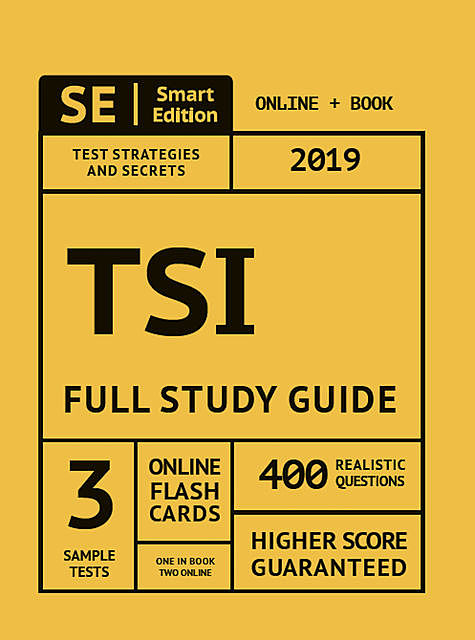 TSI Full Study Guide, Smart Edition