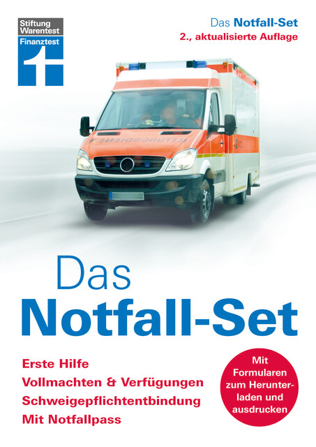 Das Notfall-Set – Ratgeber von Stiftung Warentest – Im Ernstfall gut vorbereitet, Marcus von Jordan, med. Jessica Braun