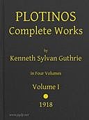 Plotinos: Complete Works, v. 1 In Chronological Order, Grouped in Four Periods, Plotinus