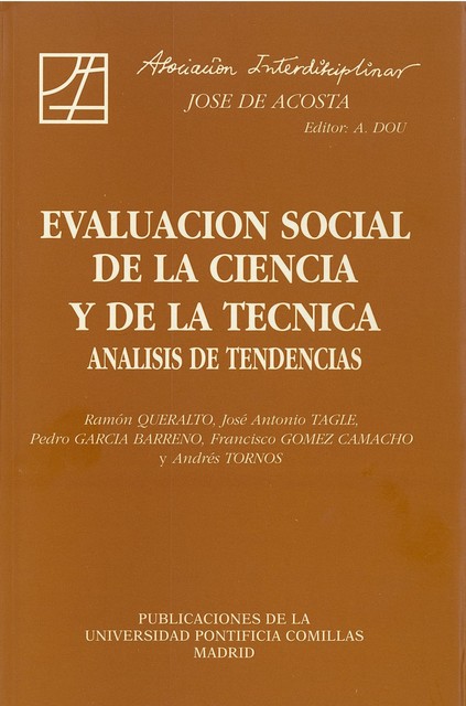 Evaluación social de la ciencia y de la técnica, alberto, Varios autores Dou