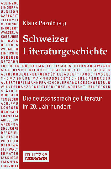 Schweizer Literaturgeschichte, Klaus Pezold