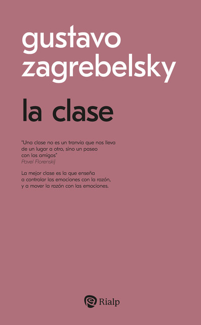 La clase, Gustavo Zagrebelsky