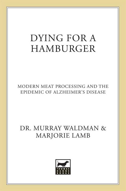 Dying for a Hamburger, Marjorie Lamb, Murray Waldman