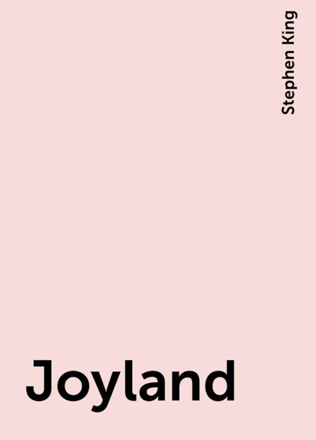 Joyland, Stephen King