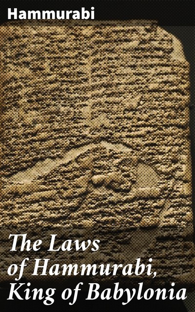 The Laws of Hammurabi, King of Babylonia, Hammurabi