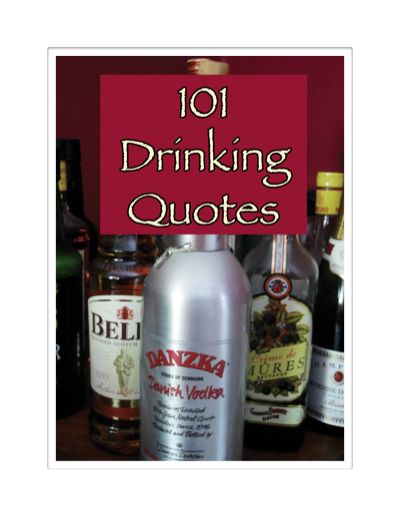 101 Drinking Quotes, Crombie Jardine