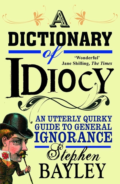 A Dictionary of Idiocy, Stephen Bayley