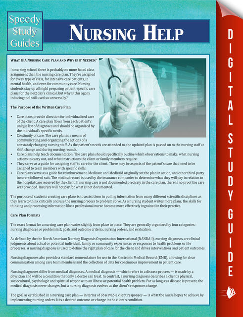 Nursing Help, Speedy Publishing