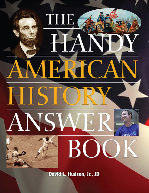 The Handy American History Answer Book, David Hudson