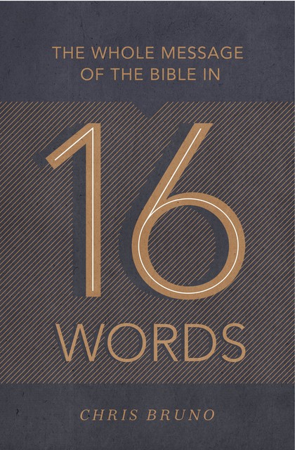 The Whole Message of the Bible in 16 Words, Chris Bruno