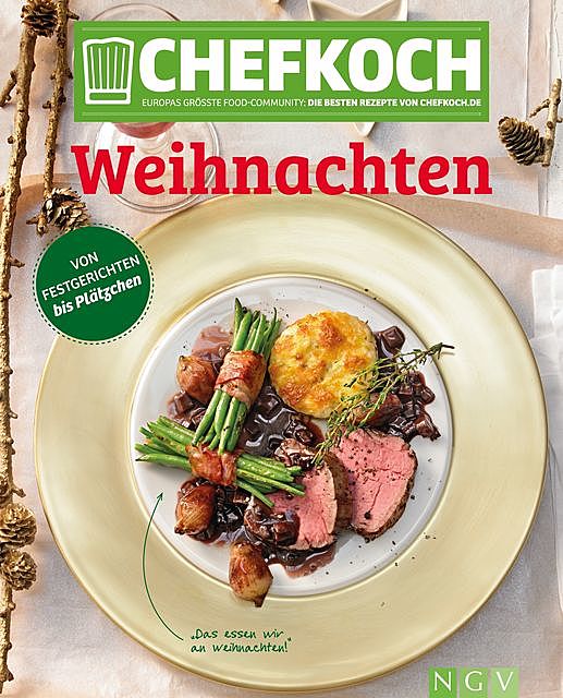 CHEFKOCH Weihnachten, Göbel Verlag, Naumann, amp