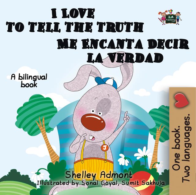 I Love to Tell the Truth Me Encanta Decir la Verdad, KidKiddos Books, Shelley Admont