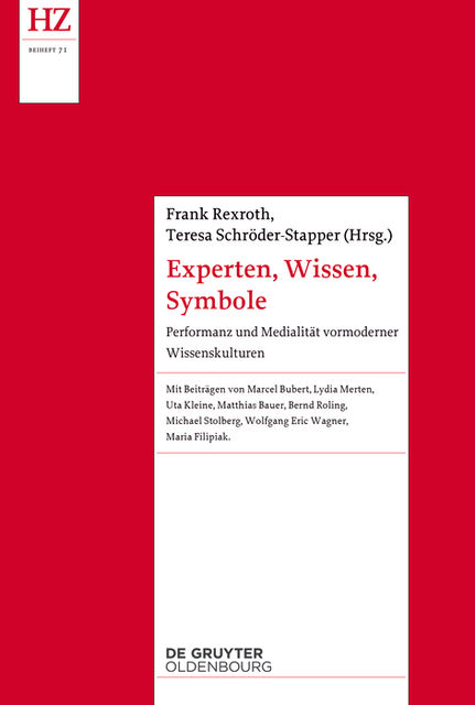 Experten, Wissen, Symbole, Frank Rexroth, Teresa Schröder-Stapper