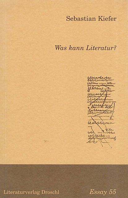 Was kann Literatur, Sebastian Kiefer