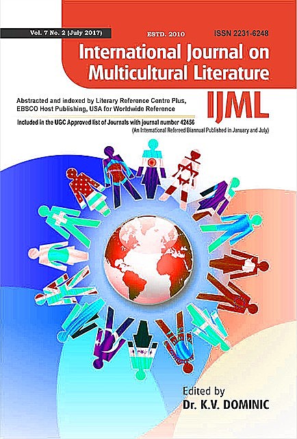 International Journal on Multicultural Literature (IJML), Reddy T.V.