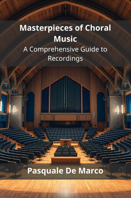 Masterpieces of Choral Music, Pasquale De Marco