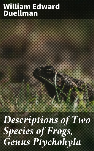 Descriptions of Two Species of Frogs, Genus Ptychohyla, William Edward Duellman