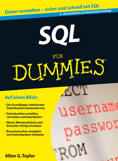 SQL fur Dummies, Allen G.Taylor