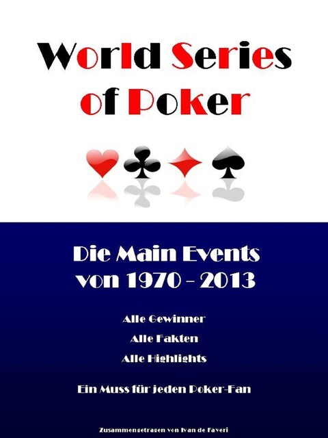 Die World Series of Poker Main Events von 1970 bis 2013, Ivan de Faveri