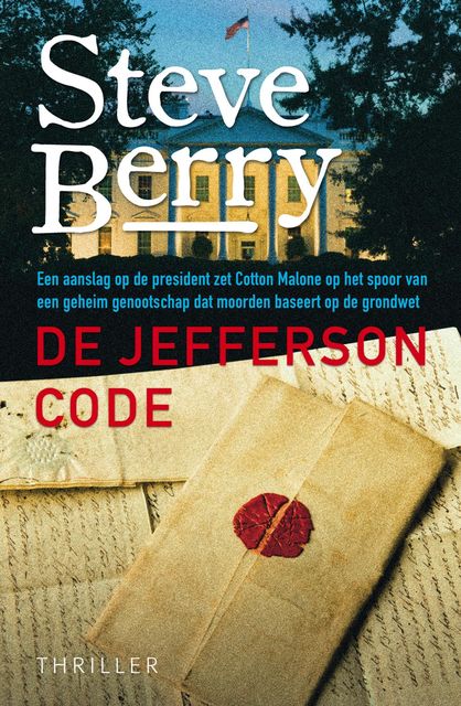 De Jefferson code, Steve Berry