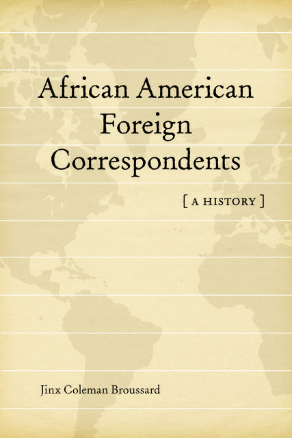 African American Foreign Correspondents, Jinx Coleman Broussard