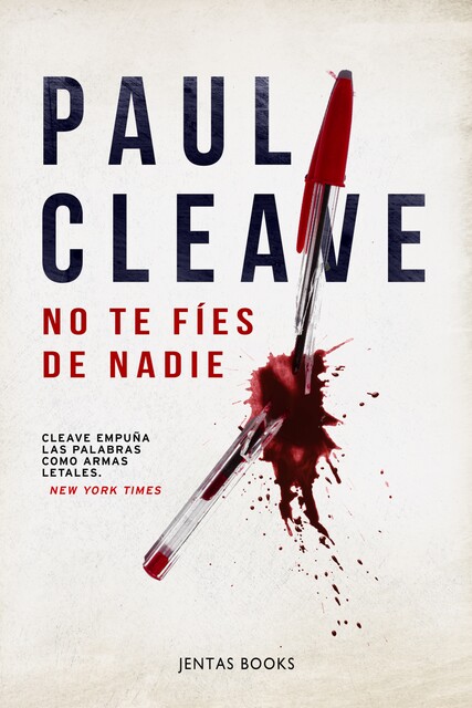 No te fíes de nadie, Paul Cleave