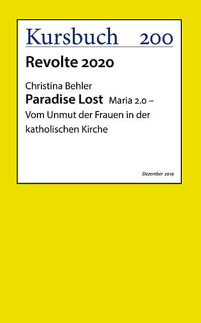 Paradise lost, Christina Behler