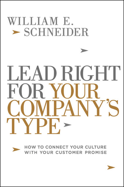 Lead Right for Your Company's Type, William E. SCHNEIDER