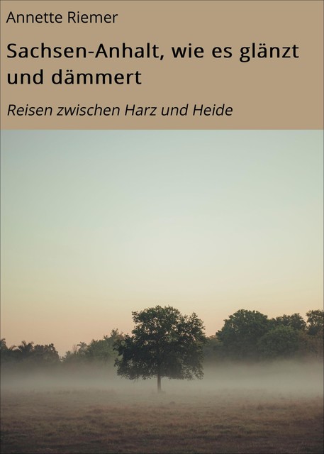 Sachsen-Anhalt, wie es glänzt und dämmert, Annette Riemer