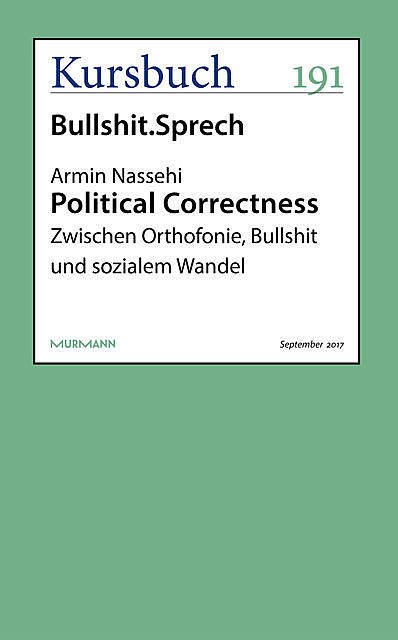 Political Correctness, Armin Nassehi