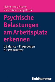 Psychische Belastungen am Arbeitsplatz erkennen, Wulf Rössler, Kai-Michael Kleinlercher, Sebastian Fischer, Brita Müller-Kanneberg