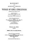 Report on the Radiolaria Collected by H.M.S. Challenger During the Years 1873–1876, Plates Report on the Scientific Results of the Voyage of H.M.S. Challenger During the Years 1873–76, Vol. XVIII, Ernst Haeckel