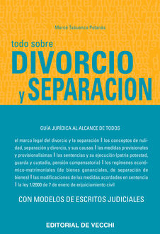Todo sobre el divorcio y la separación, Mercè Tabuenca Petanàs
