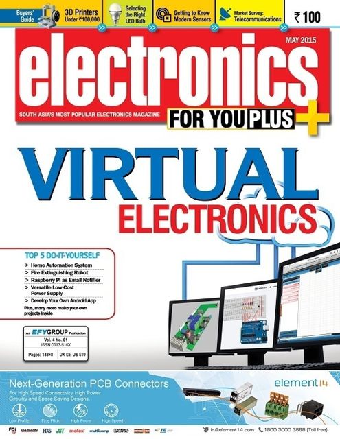 Electronics for You, May 2015, EFY Enterprises Pvt Ltd